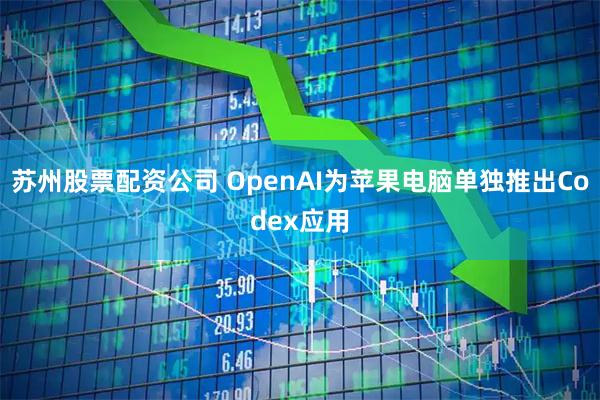 苏州股票配资公司 OpenAI为苹果电脑单独推出Codex应用