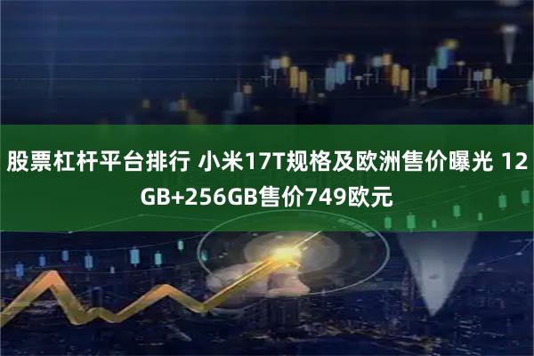 股票杠杆平台排行 小米17T规格及欧洲售价曝光 12GB+256GB售价749欧元